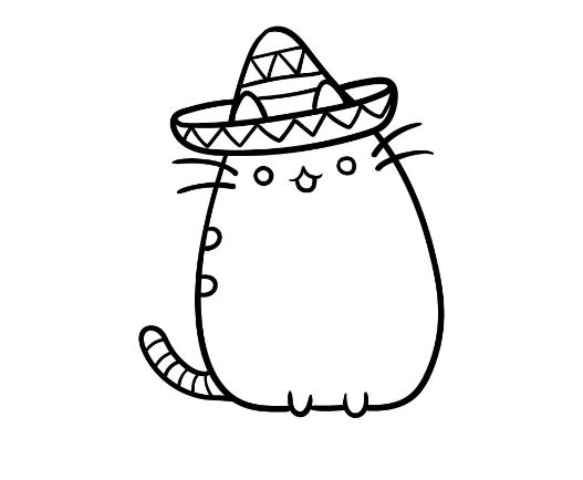 Draw A Pusheen Cat