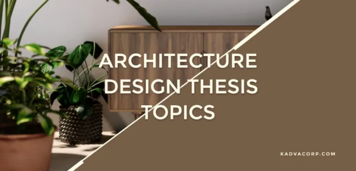 architecture thesis topics